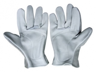 Luva de vaqueta mista