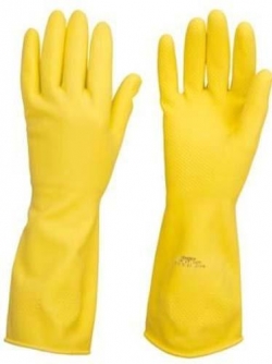 Luva Latex amarela