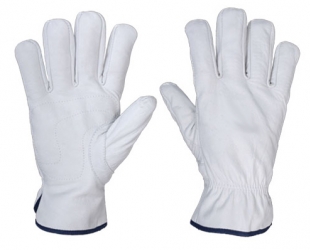 Luva de vaqueta pura